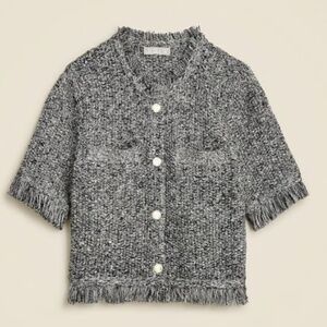 NWT J Crew marled lady jacket size L